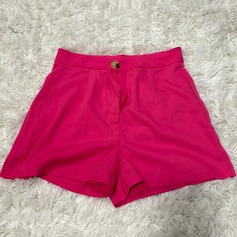 Pink shorts